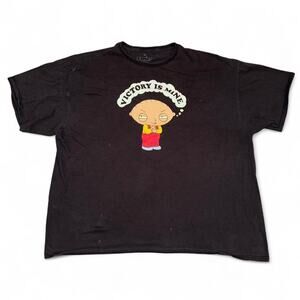 Family Guy “Victory Is Mine” Stewie Griffin Funny Cartoon T-Shirt Sz.3X